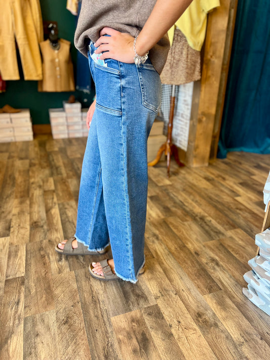 Lovervet High Rise Wide Leg Jean