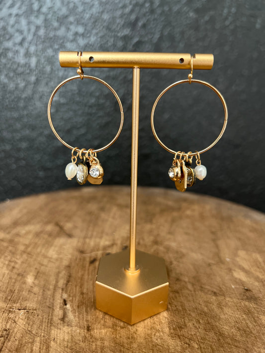 Ring of Charms Earring