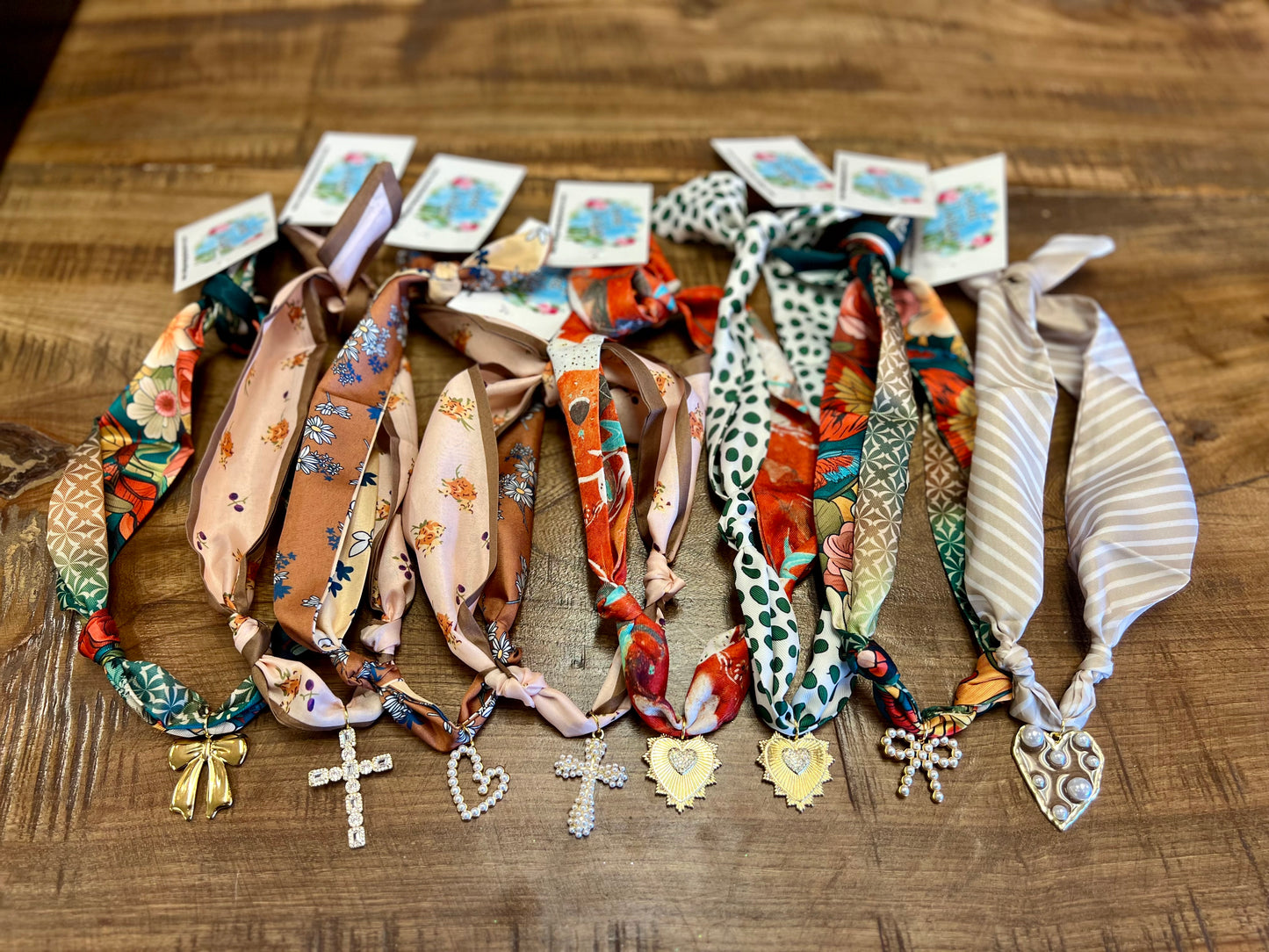 Scarf Pendant Necklace