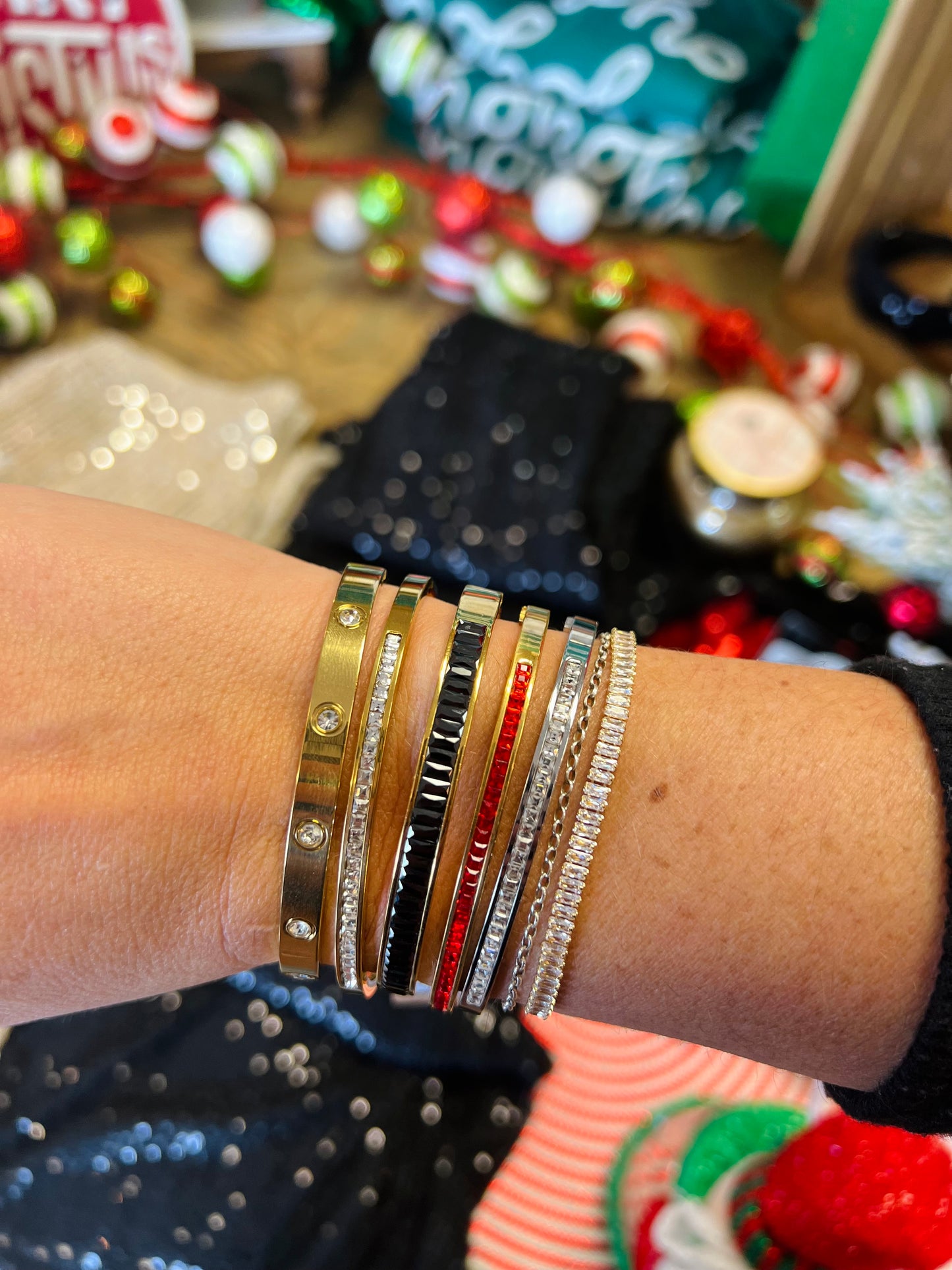 Diamond Bangles