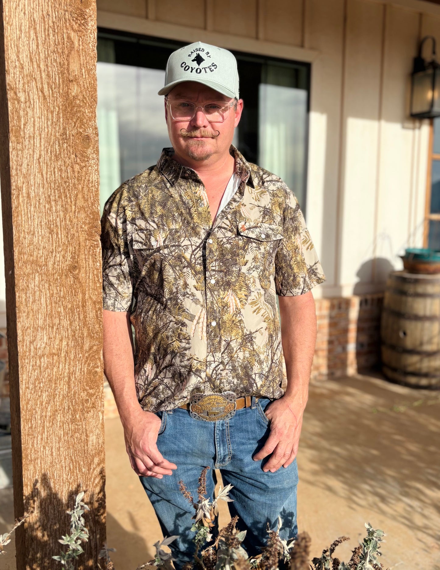 Mesquite Camo Pearl Snap