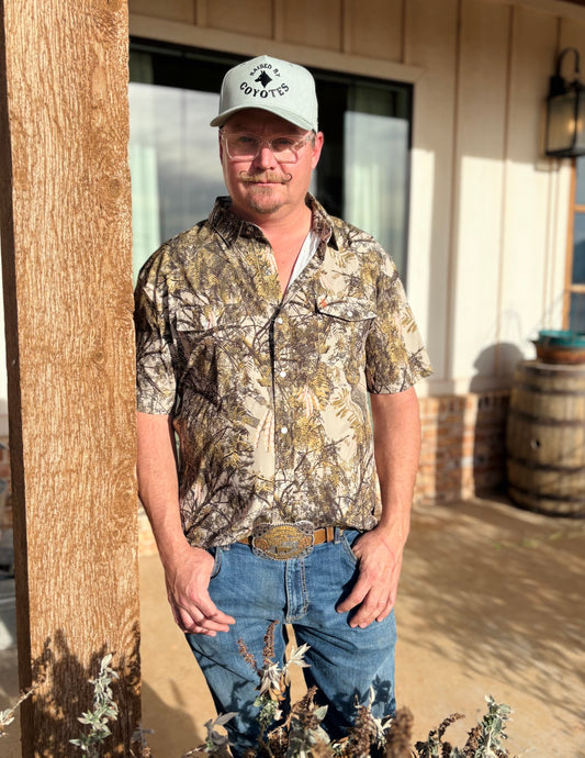 Mesquite Camo Pearl Snap