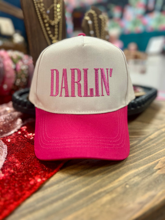 Fuchsia Darlin’ Canvas Hat