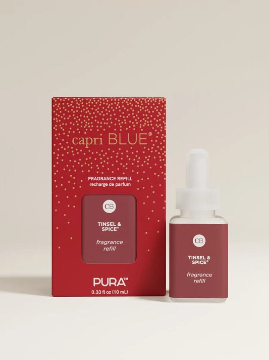 Capri Blue Tinsel & Spice Pura Refill