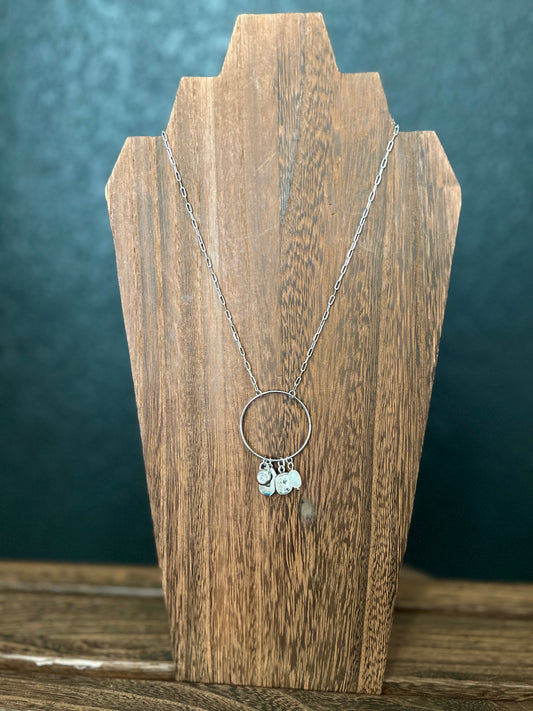 Ring of Charms Necklace