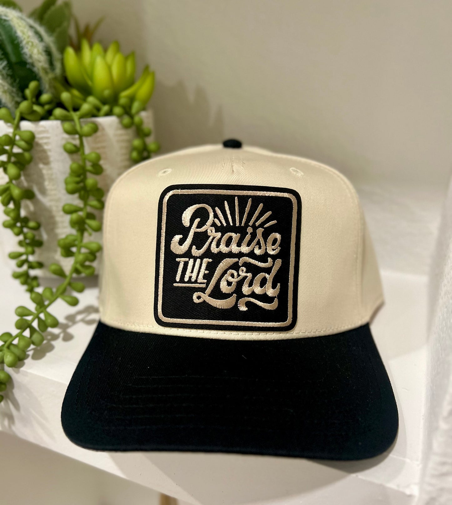 Praise the Lord Canvas Hat