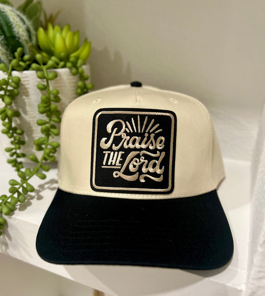 Praise the Lord Canvas Hat