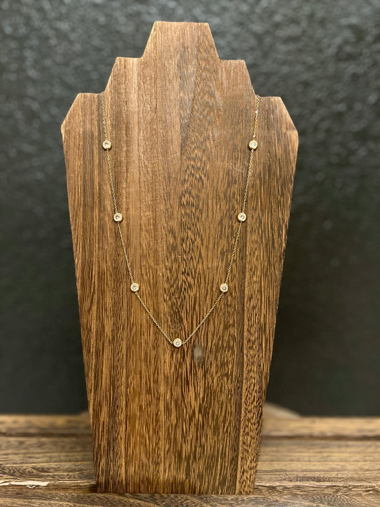 Dainty Diamond Necklace