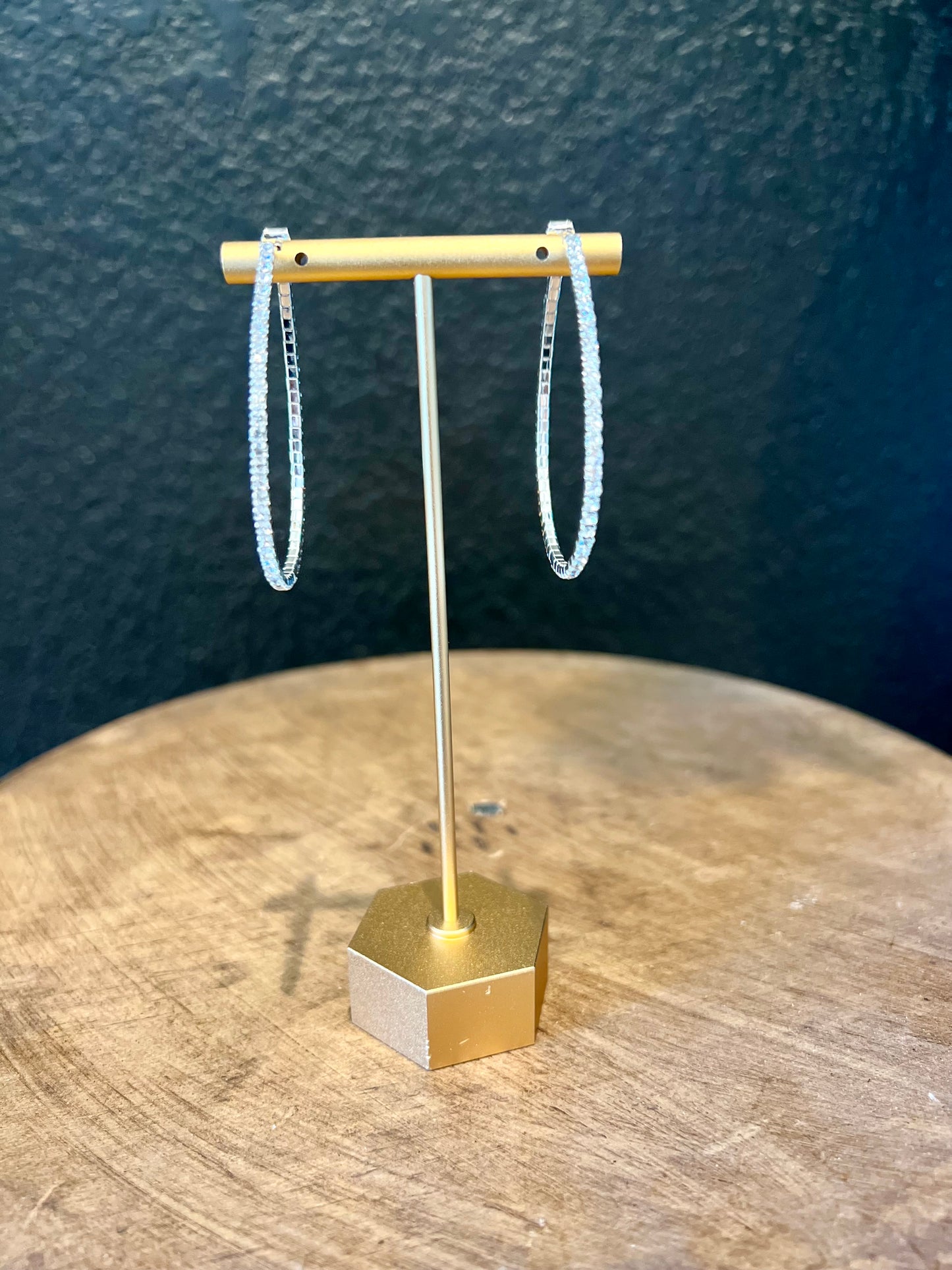 Teardrop Hoop Earring