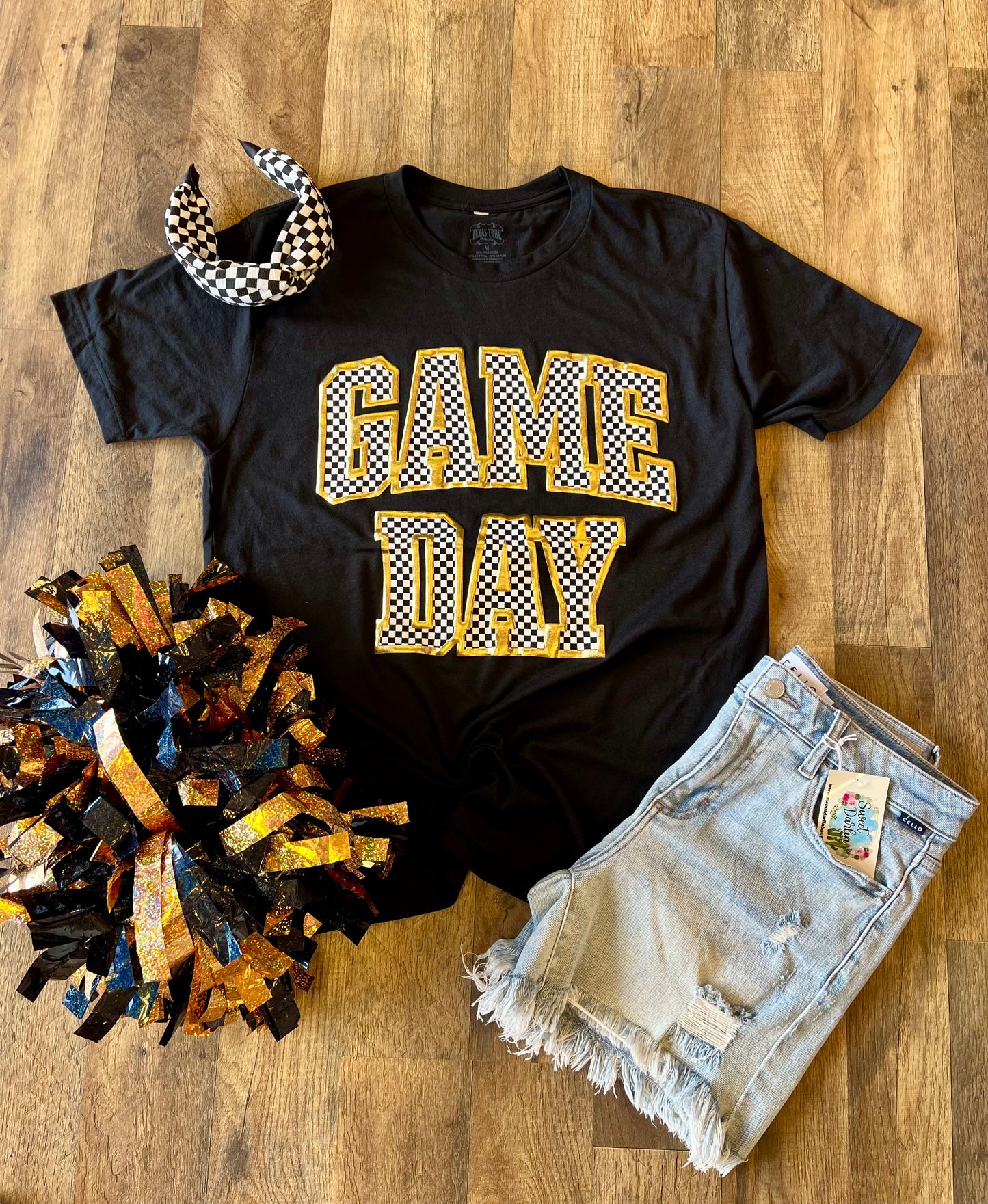 Checkered Game Day Tee
