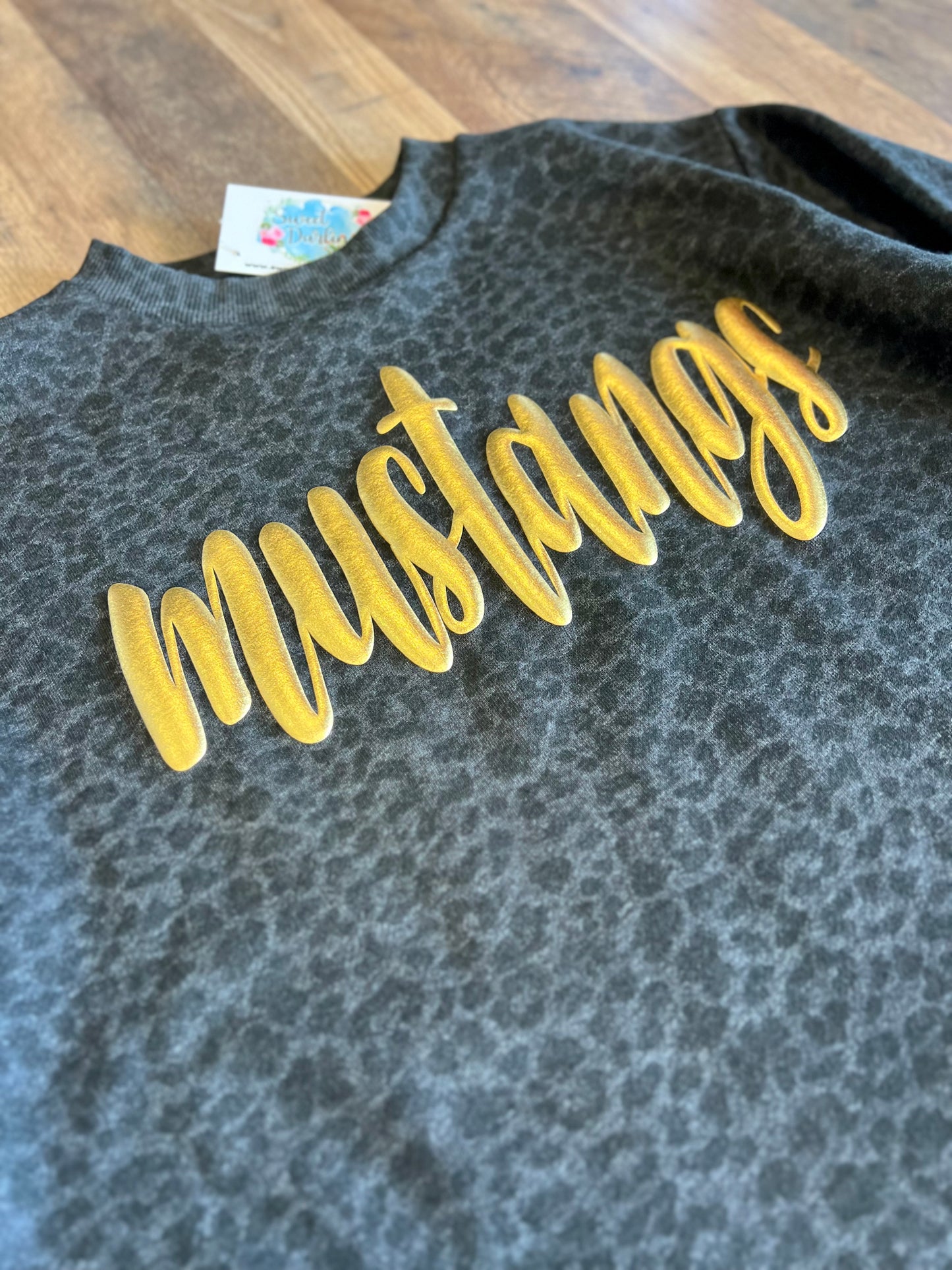 Mustangs Leopard Sweatshirt