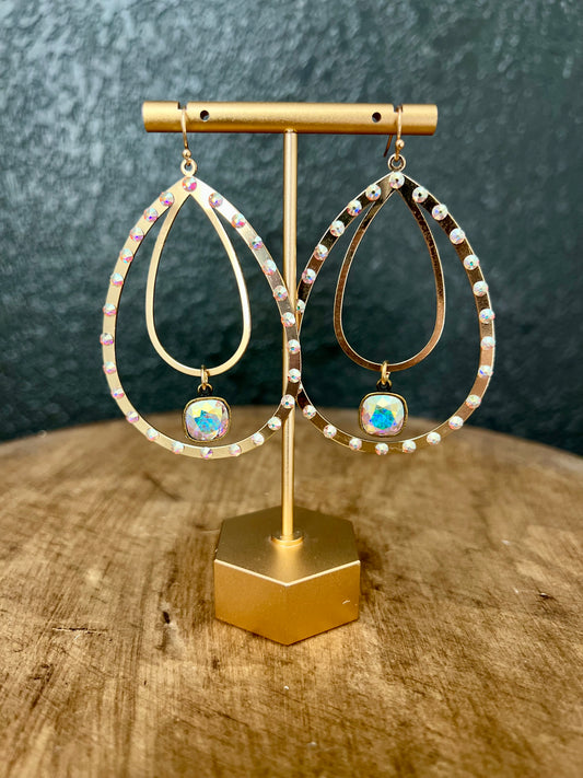 Large Teardrop Earring