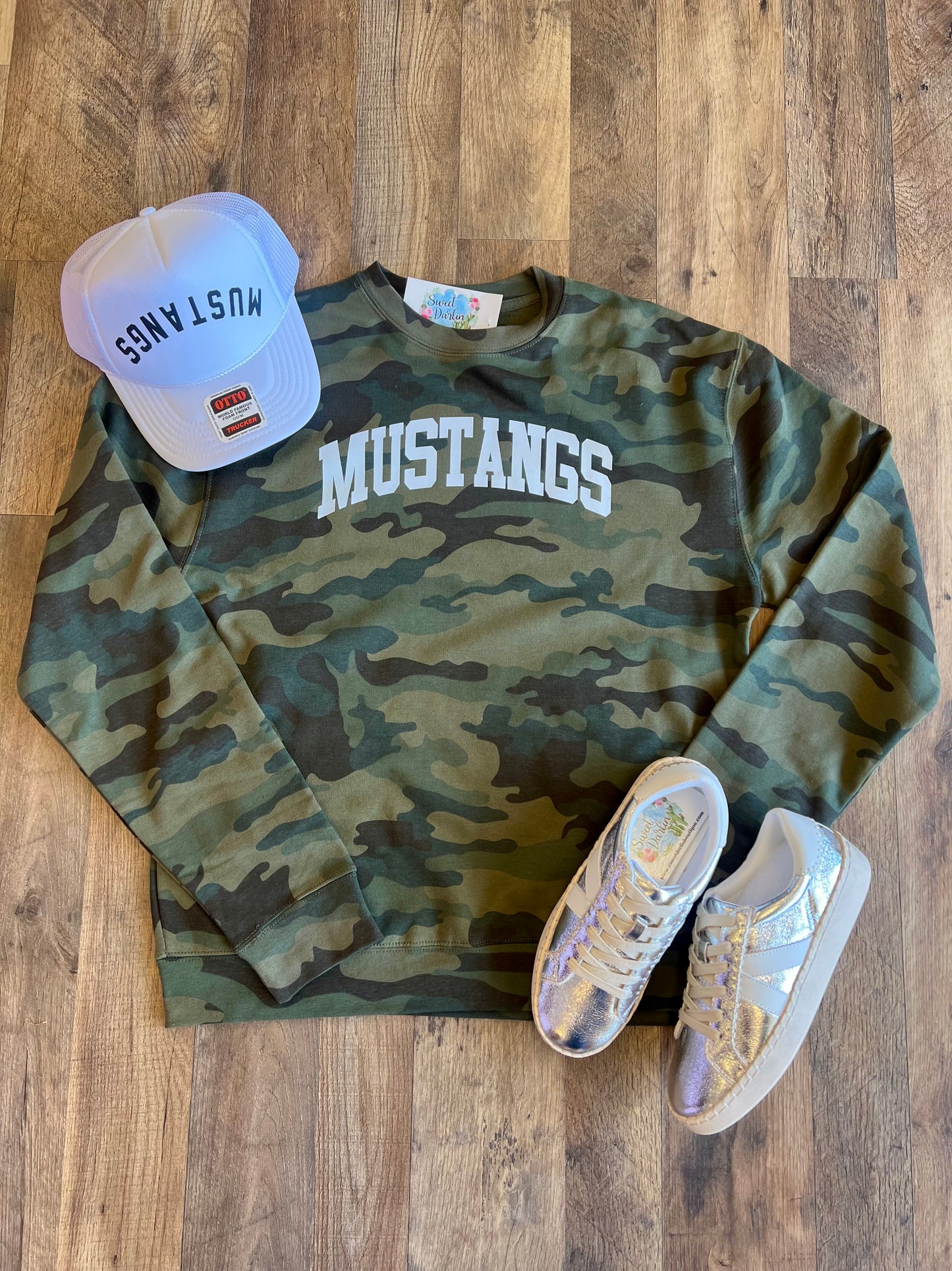 Camo Mustangs Sweatshirt