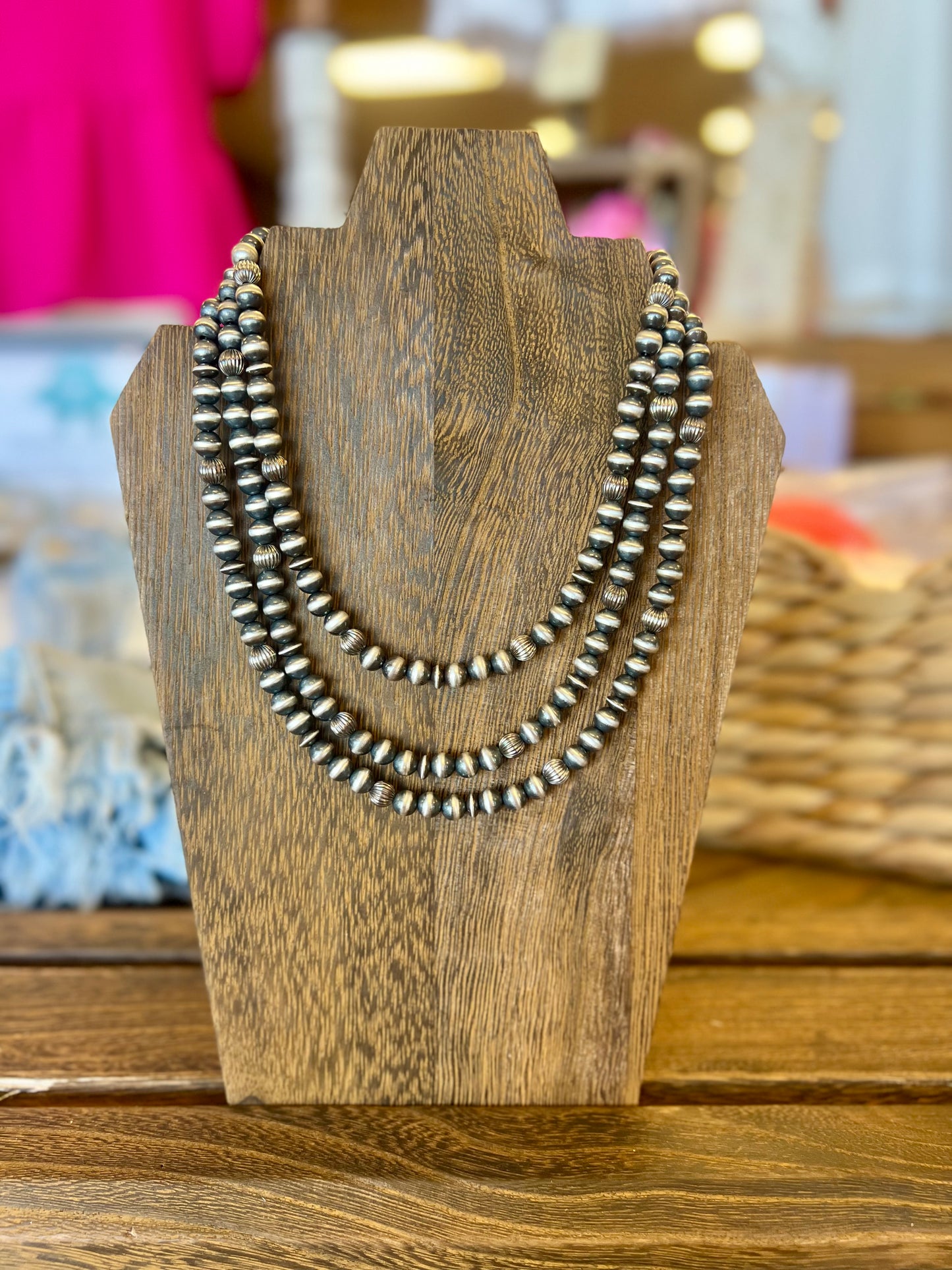 6mm Navajo Pearl Mixed Saucer