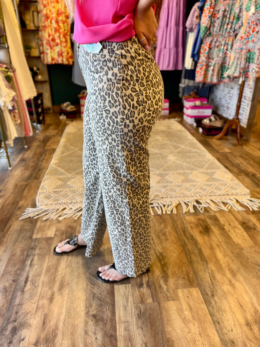 Leopard Print Pant