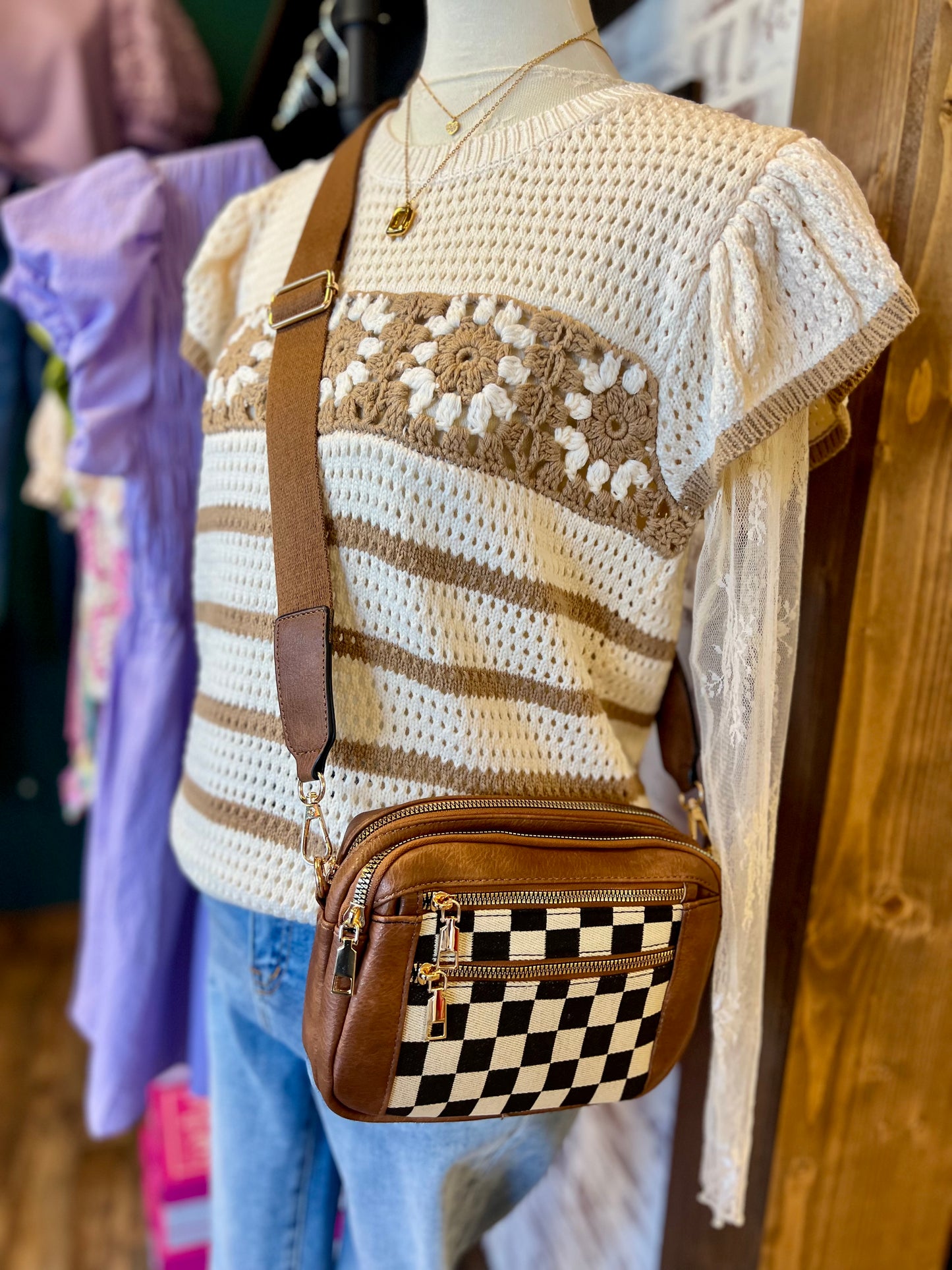 Checkmate Cross Body