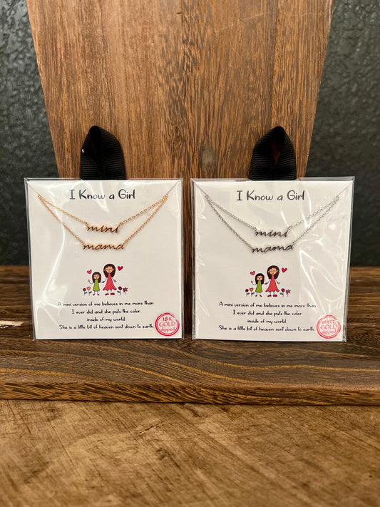 Mini & Mama Necklaces