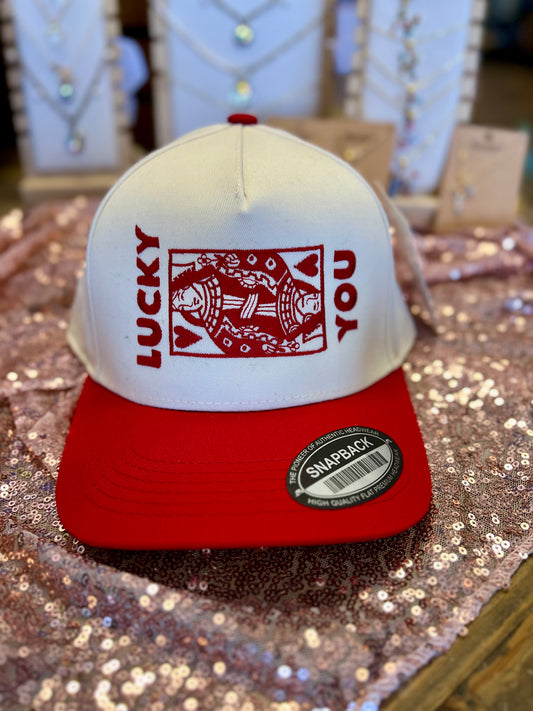 Lucky You Canvas Hat