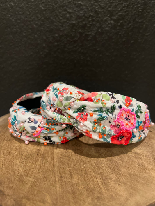 Multi Embellished Headband