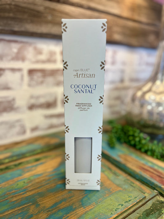 Coconut Santal Terrazza Velluto Reed Diffuser