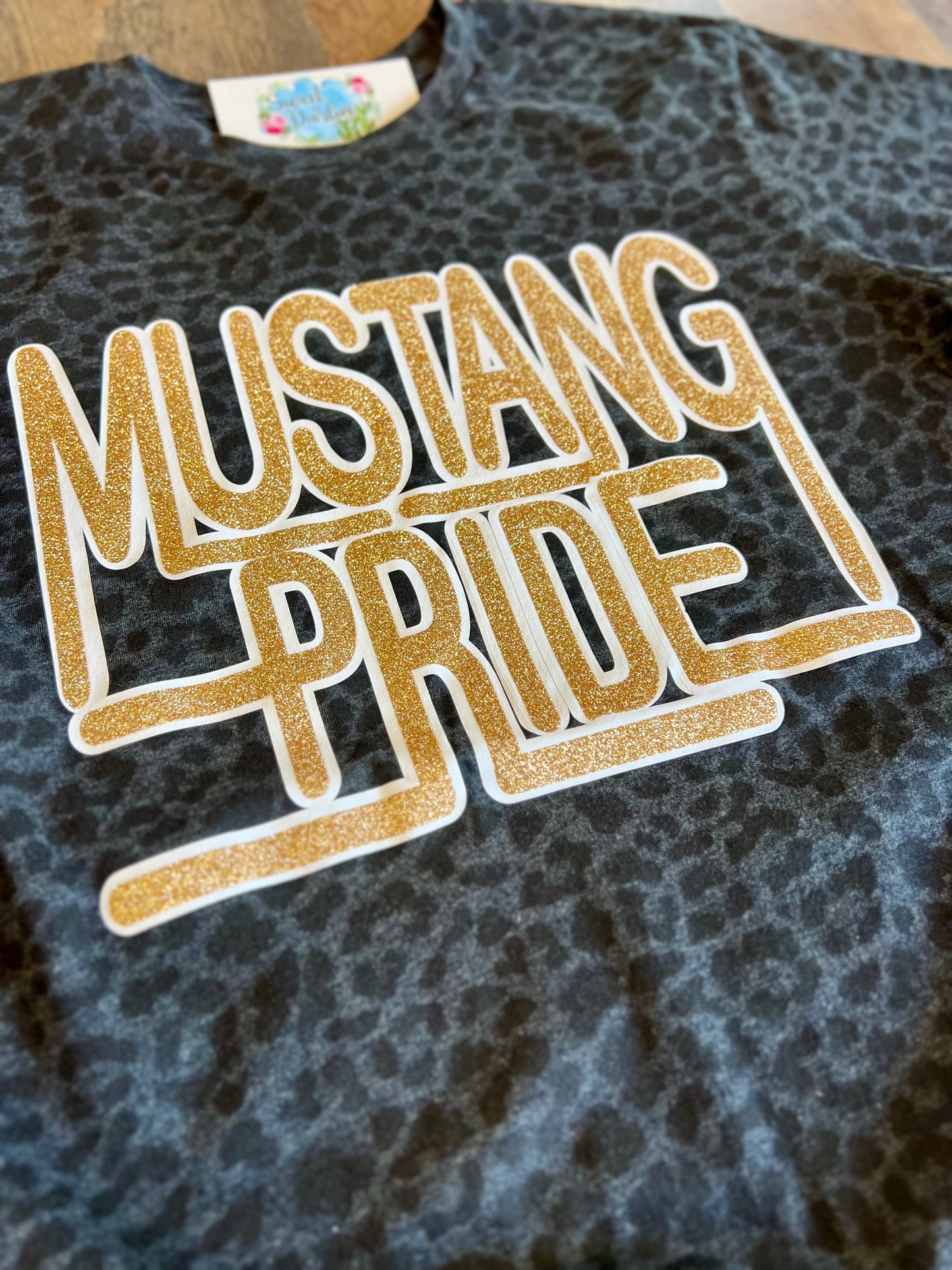 Leopard Mustang Pride Tee