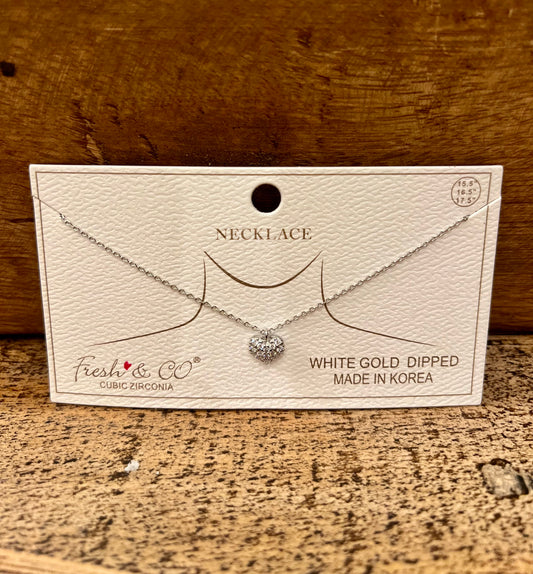 Diamond Heart Necklace