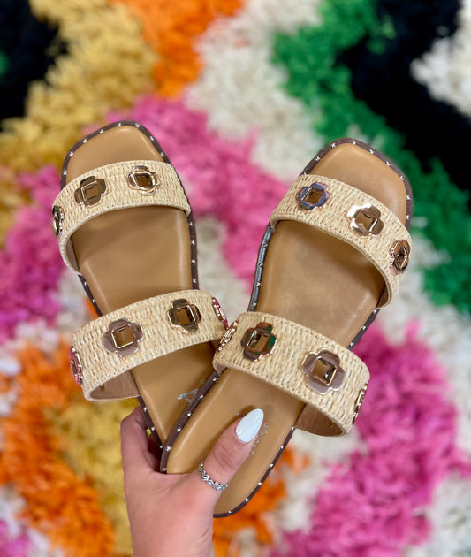 Low Tide Raffia Sandal