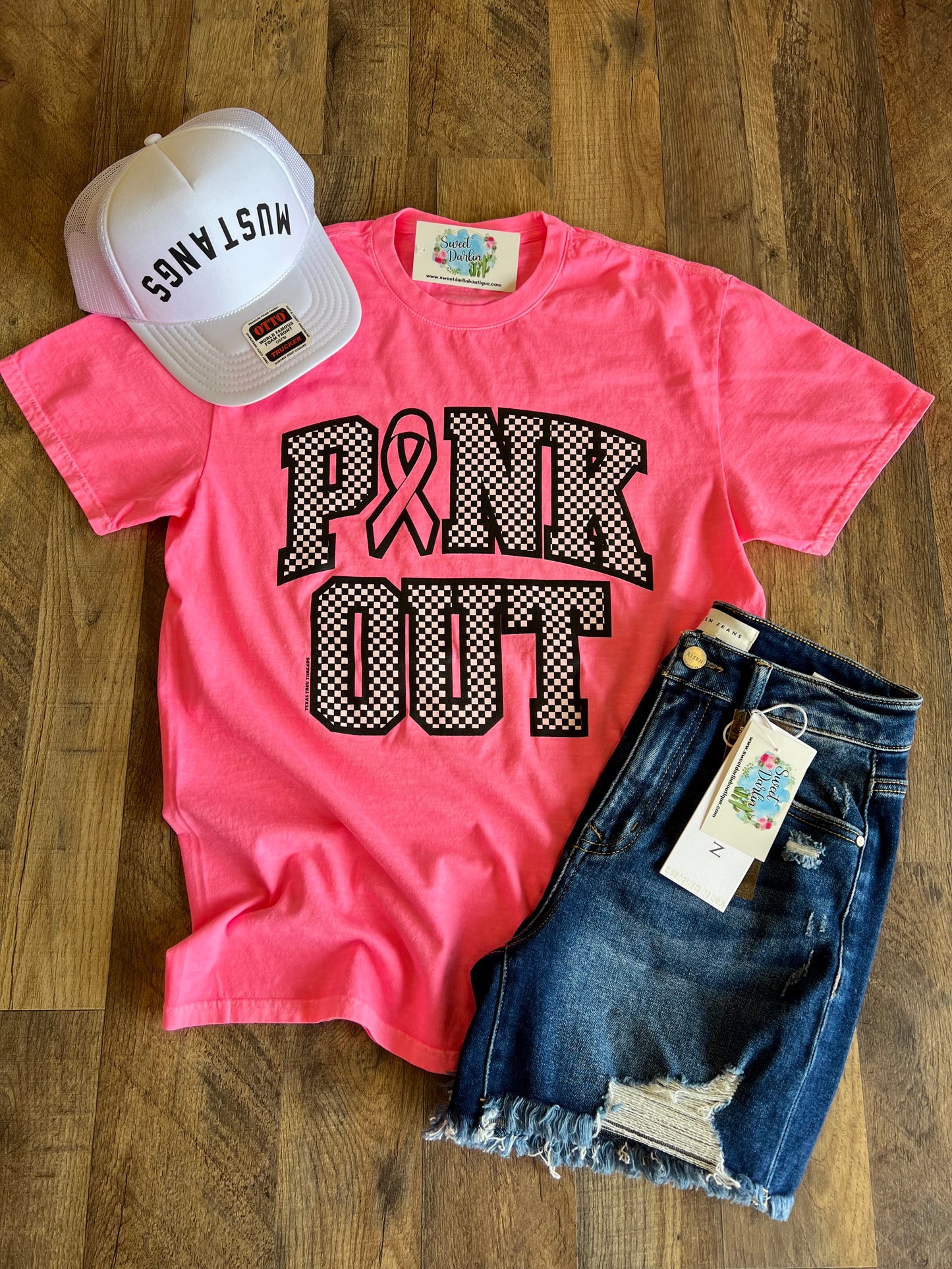 Neon Pink Out Tee
