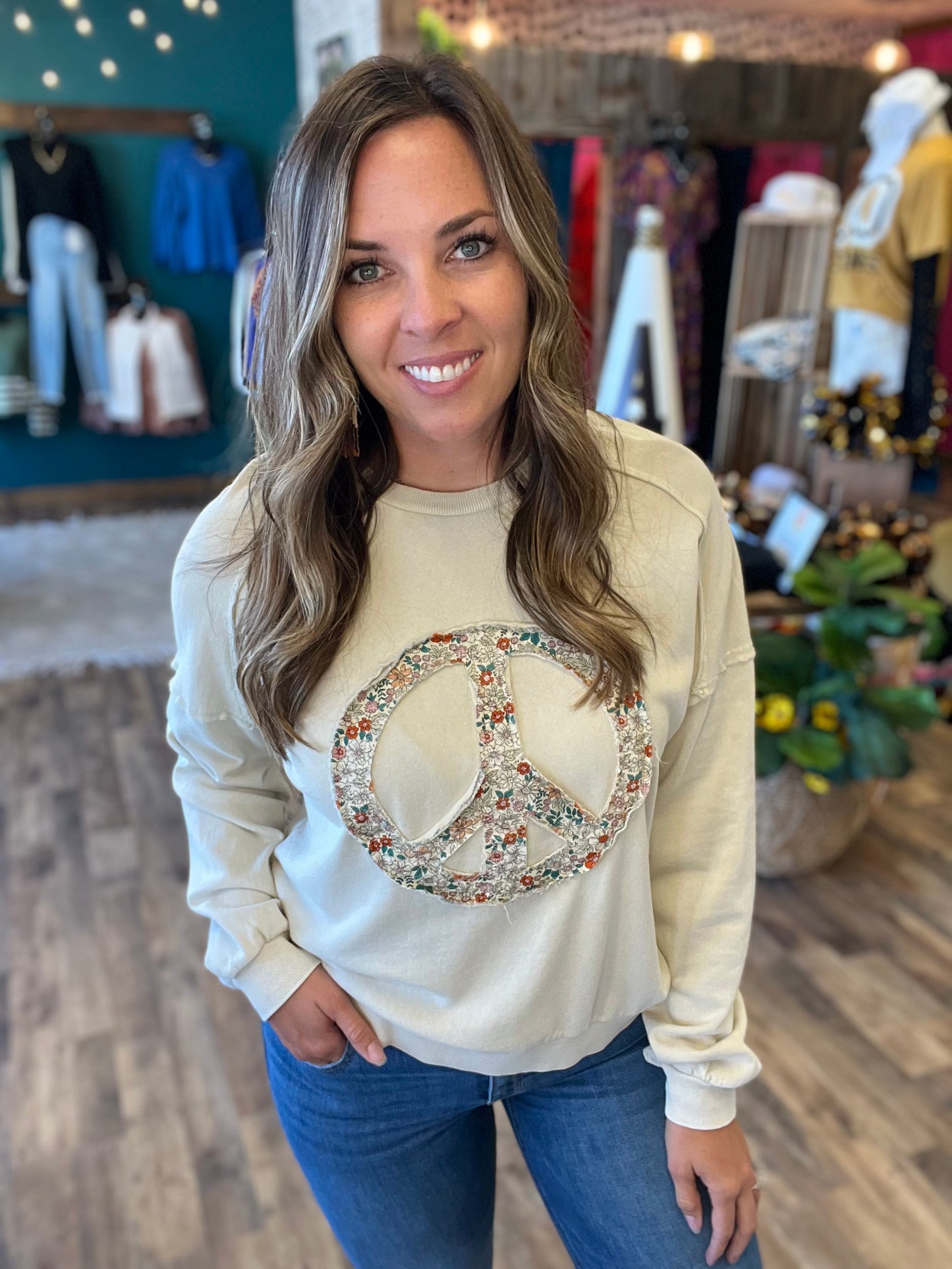 Mineral Washed Hippie Crew