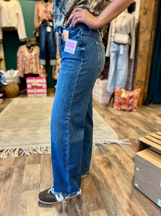 Risen Mid Rise Baggy Jean