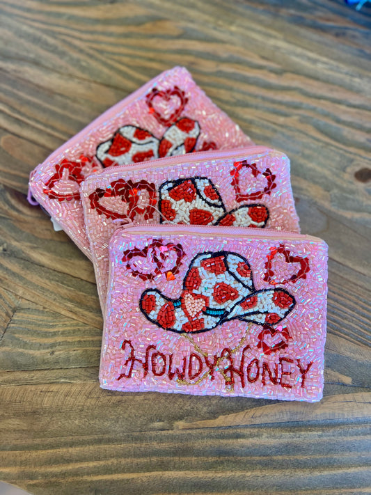 Howdy Honey Coin Purse