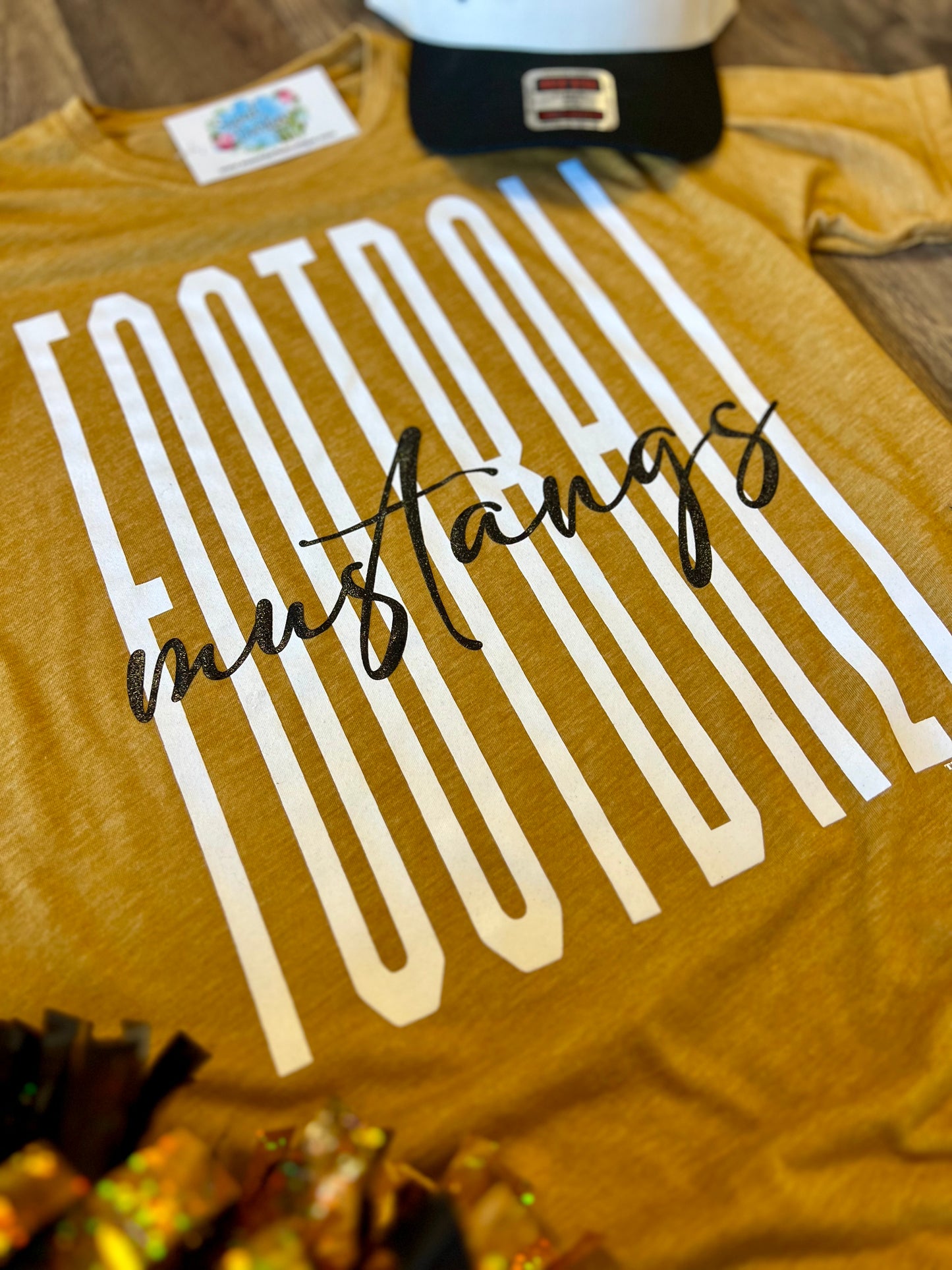 Mustangs Football Tee