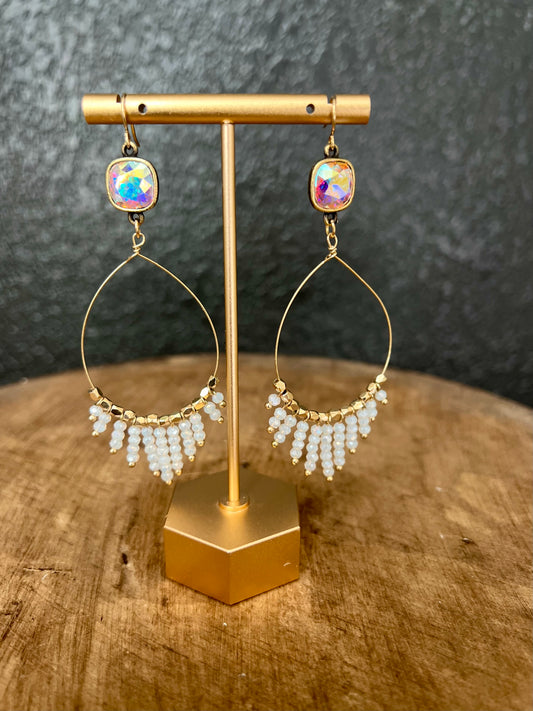 Ivory Chandelier Earring