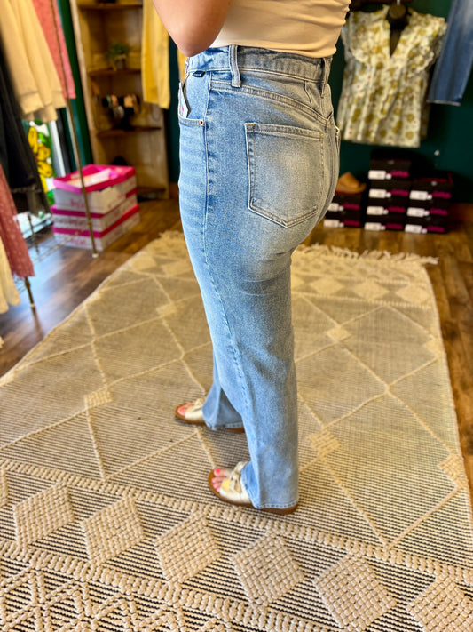 Super High Rise Dad Jean