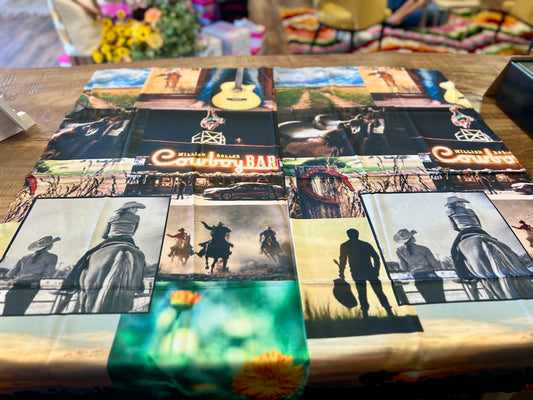 Western Scene Wild Rag