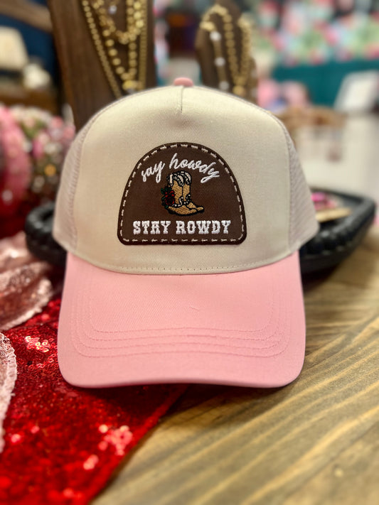 Say Howdy Canvas Hat