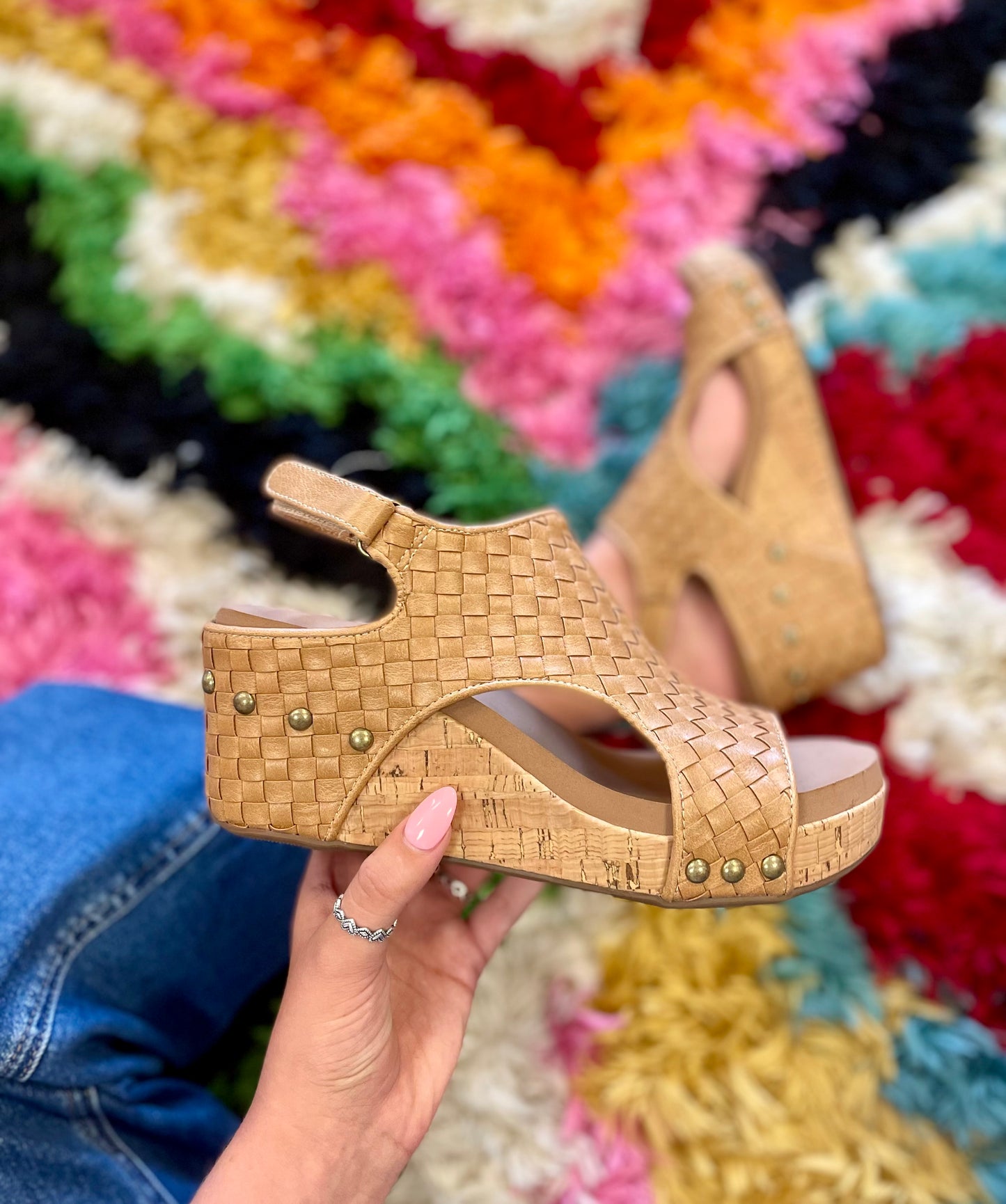 Carley Woven Wedge