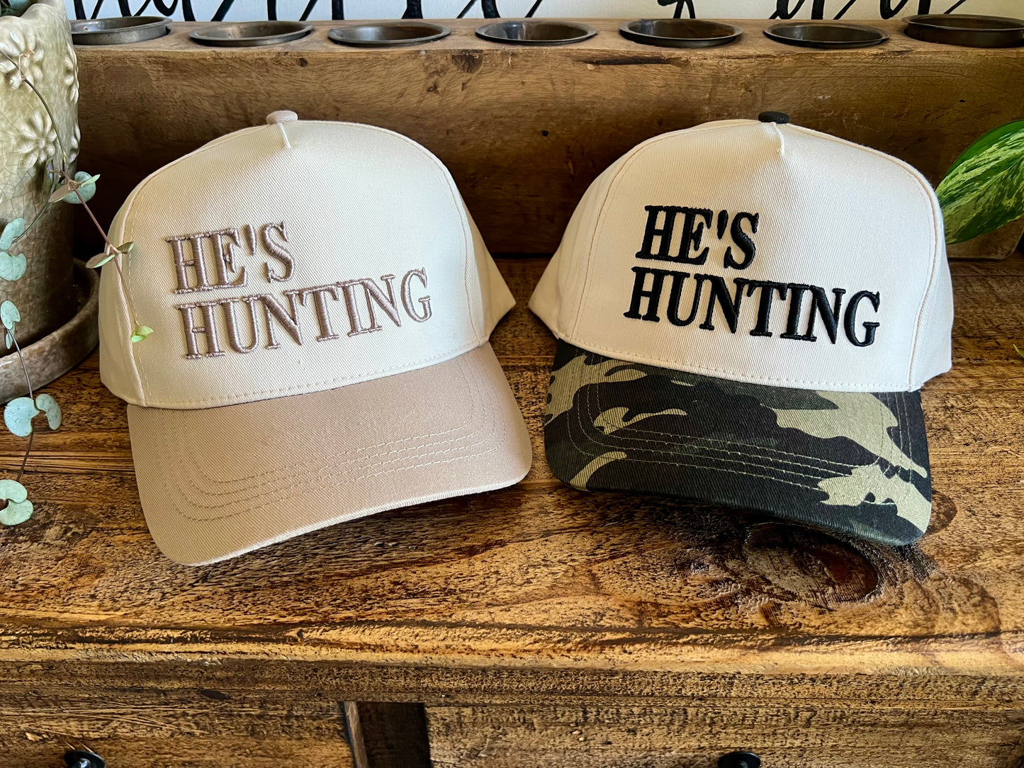 He’s Hunting Hat