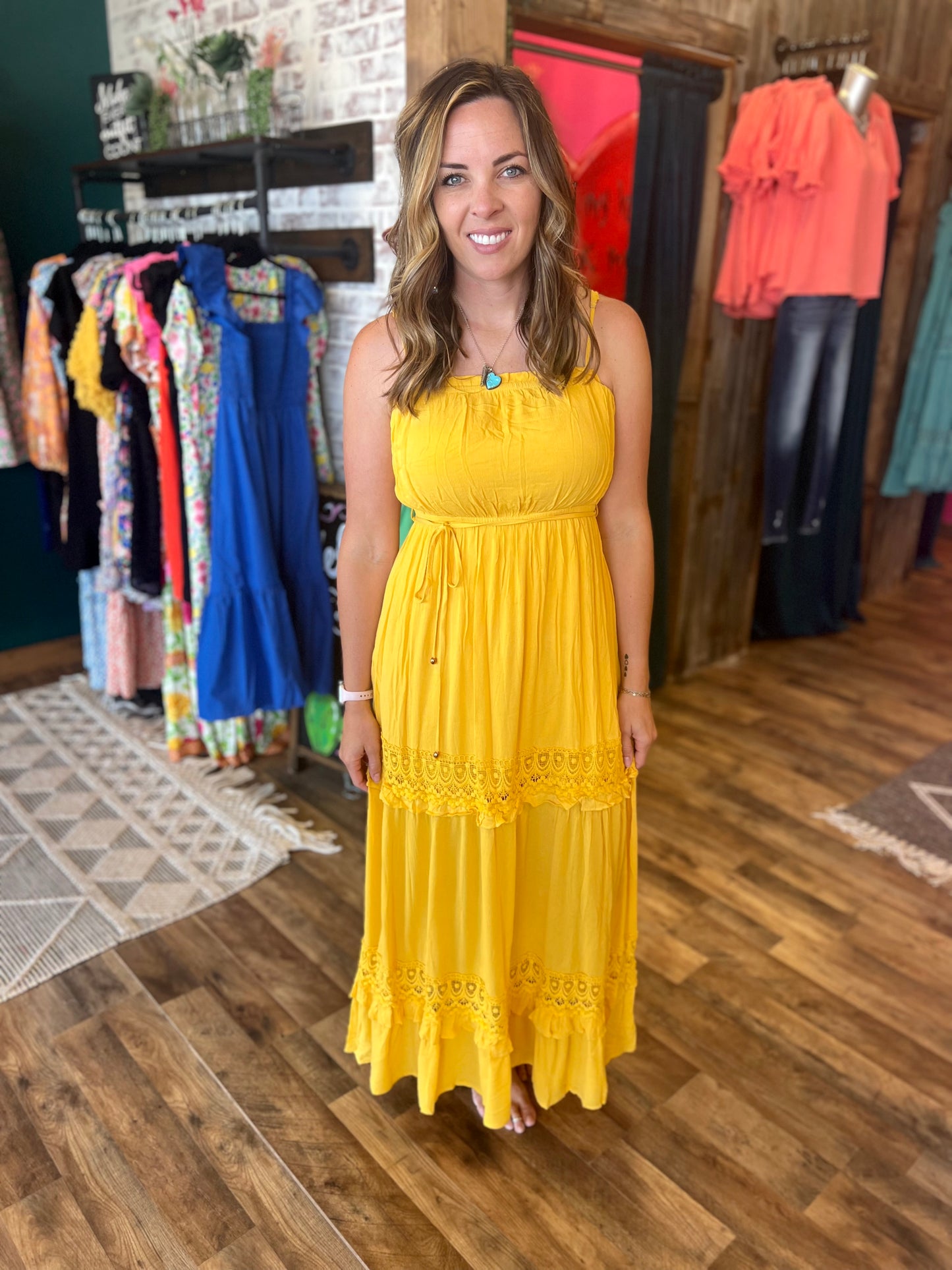 Yellow Maxi Dress