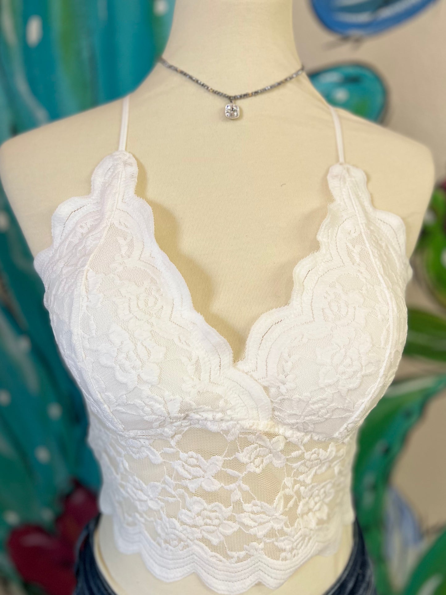 Padded Lace Bralette
