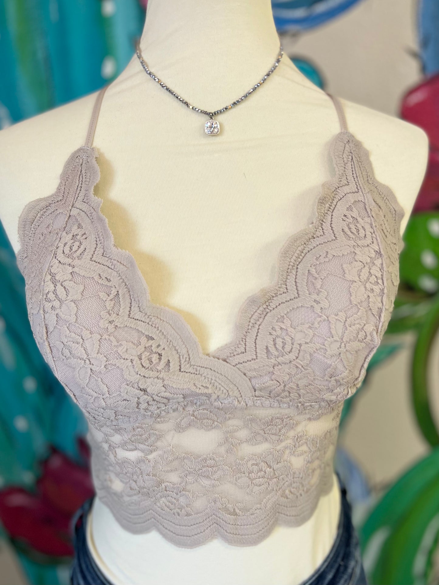 Padded Lace Bralette
