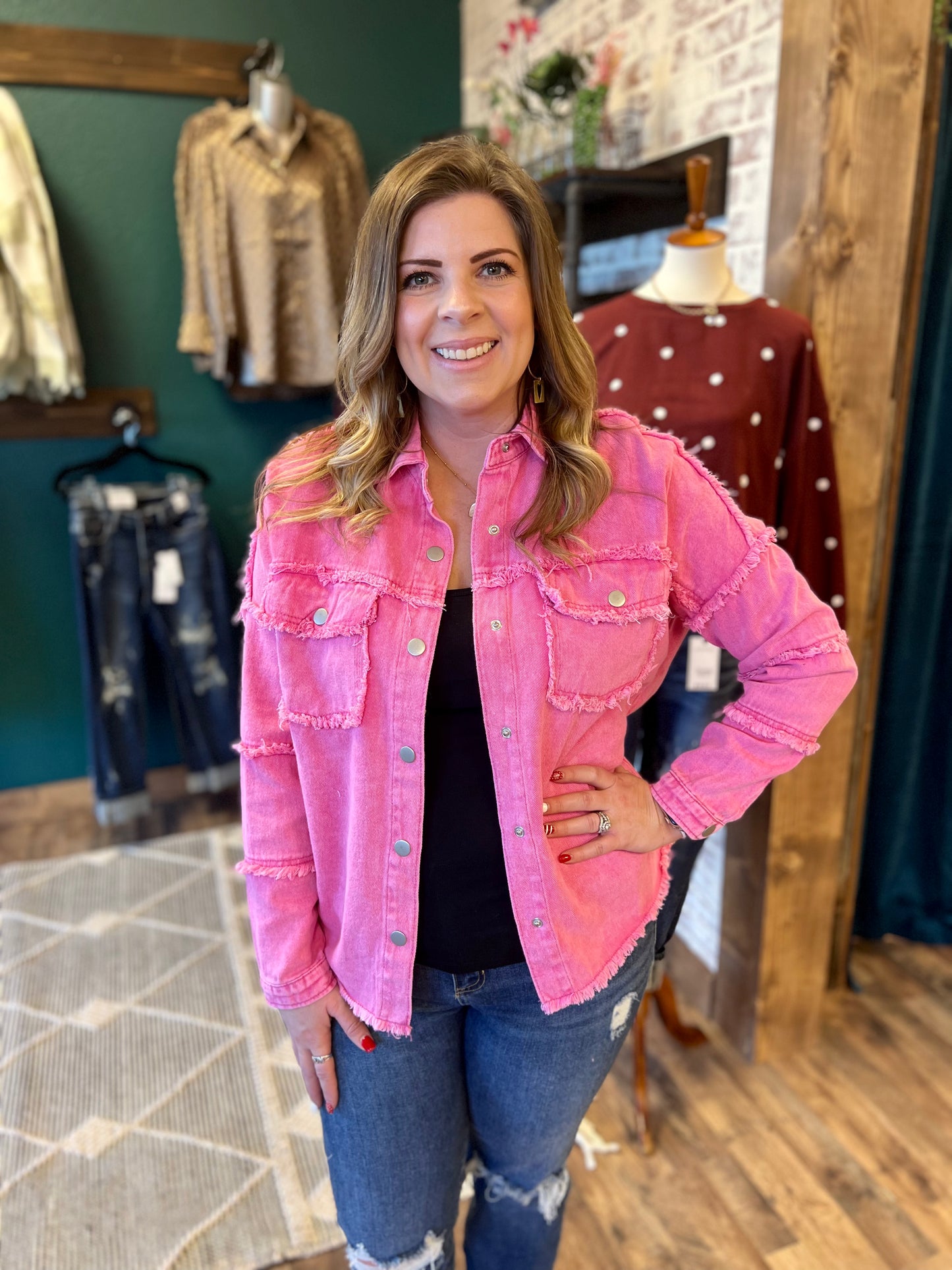 Pink Hippie Jacket