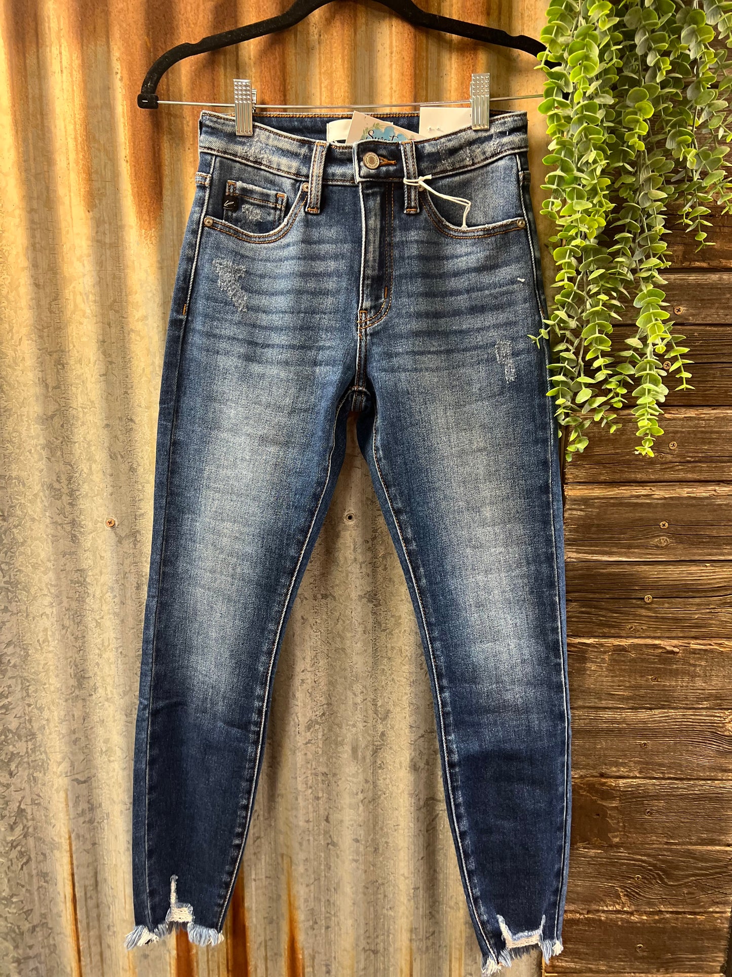 KanCan High Rise Ankle Skinny