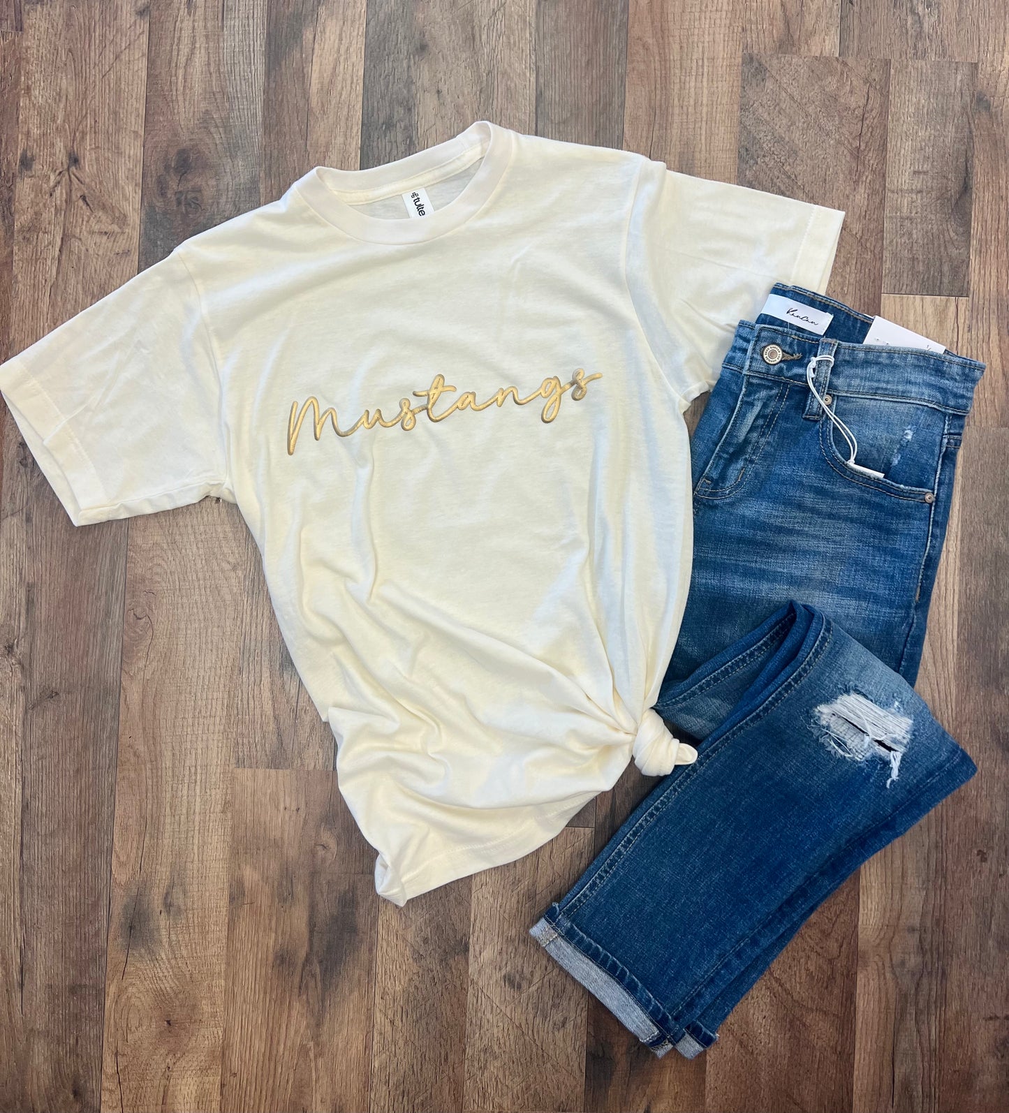 Mustang Puff Tee
