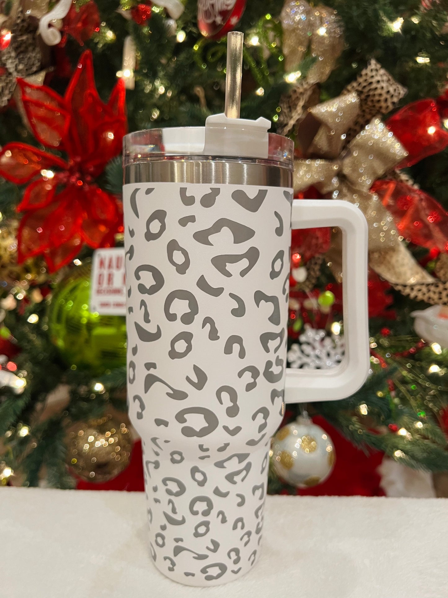 Leopard 40 oz Cup