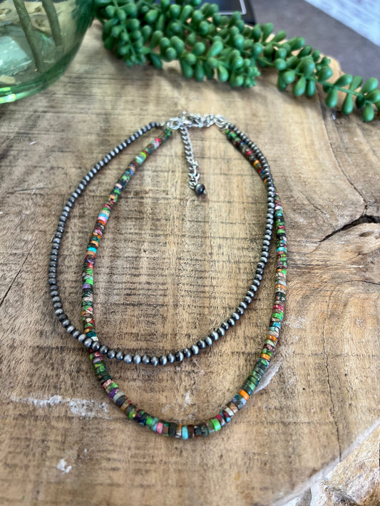 Multi Stone Double Strand