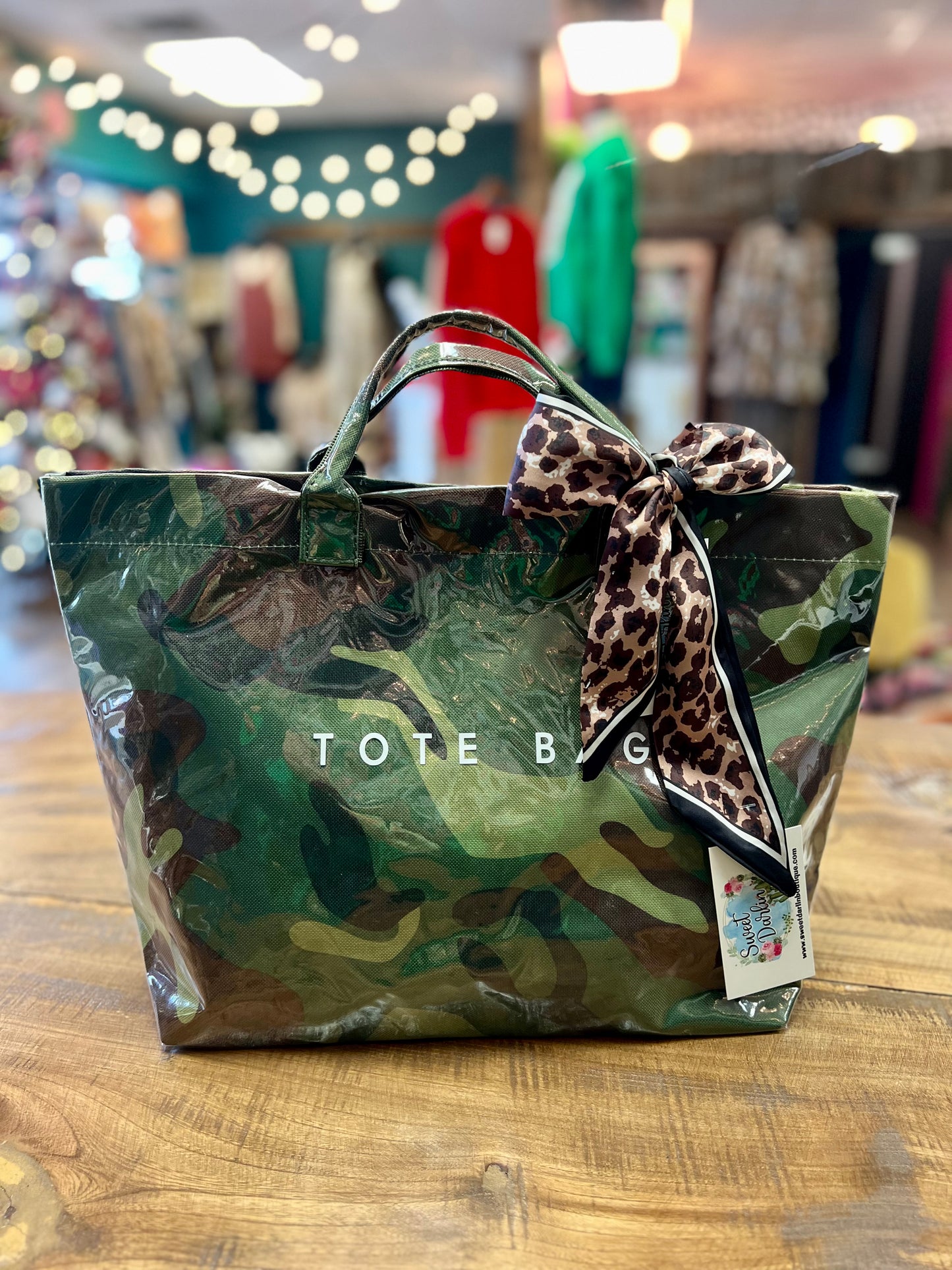 Camo Tote Bag