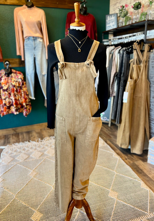 Washed Knot Jumpsuit