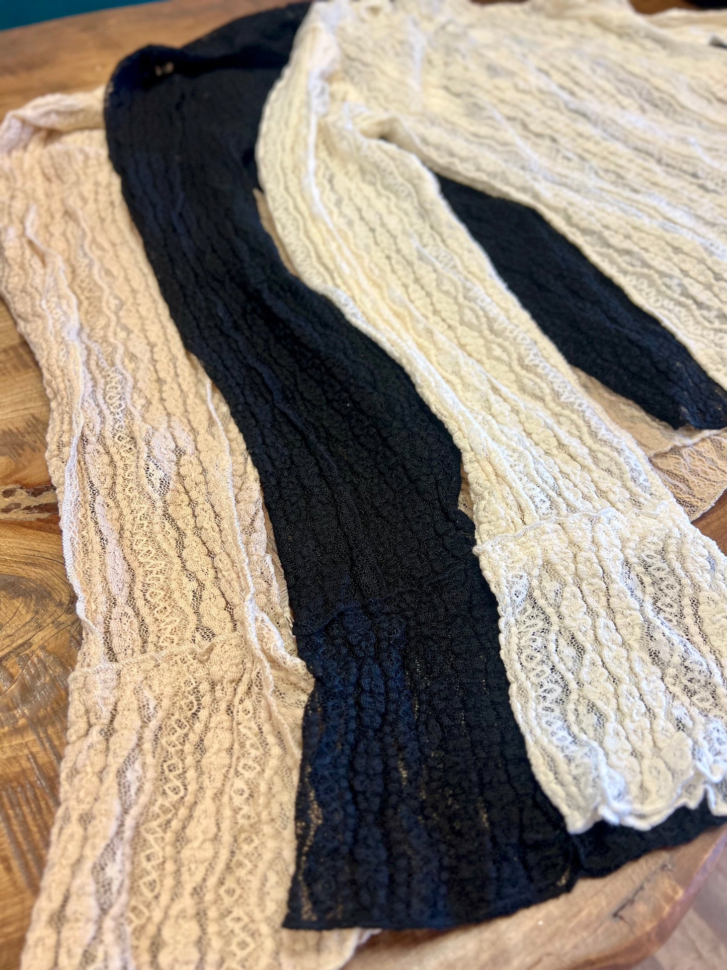 Bell Sleeve Lace Top