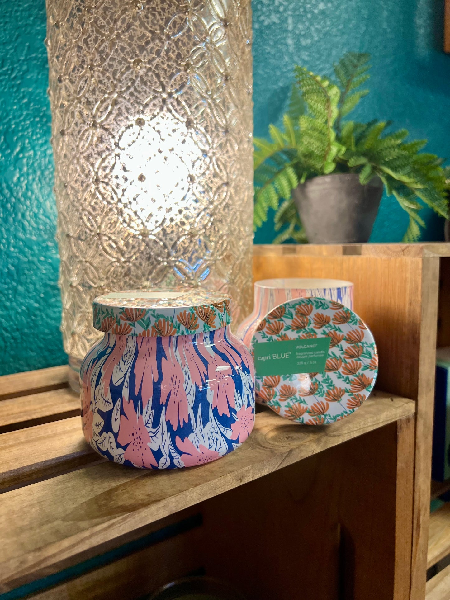 Volcano 8 oz Pattern Play Candle